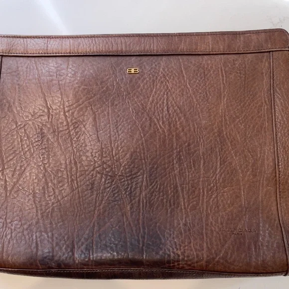 Balenciaga, Vintage Lap Top, Leather Bag. Excellent condition! RARE!